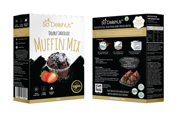 SoDelishUs® Double Chocolate Muffin Mix - Image 2