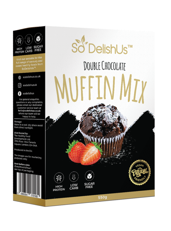SoDelishUs® Double Chocolate Muffin Mix
